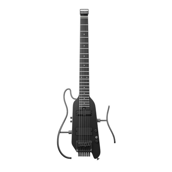 Guitarra eléctrica Donner HUSH X PRO Smart Travel con acceso.