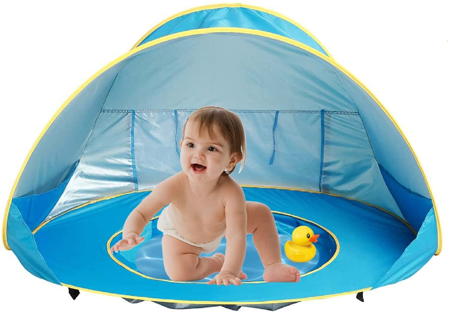 Baby Beach Tent Portable Pool With Shade UV Protection 
