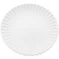 thumbnail image 1 of Chrysanthemum Shaped Dishes Plate Ceramics Food Tray Dessert Tray Snack Plate Kitchen Tableware (White), 1 of 8