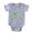 Heather Grey, variant on CafePress - FIN Tree Frog - Cute Infant Baby Football Bodysuit