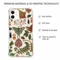 thumbnail image 4 of Moth Mushroom Bird Collage Case for iPhone 12,Aesthetic Art Design Pattern Soft TPU Bumper Case Cover, 4 of 5