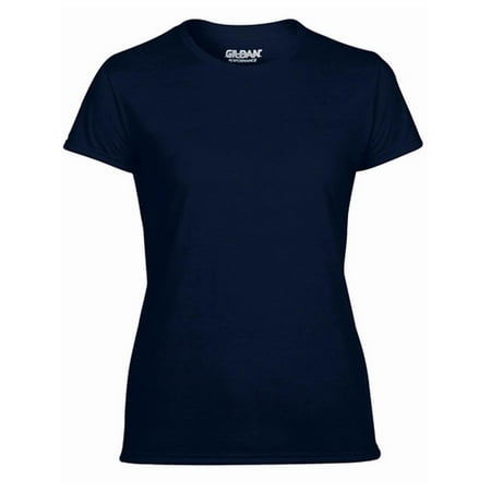 Navy Short Sleeve Tee - Missy Fit Women's X-Small Adult Performance Short Sleeve T-Shirt, Navy