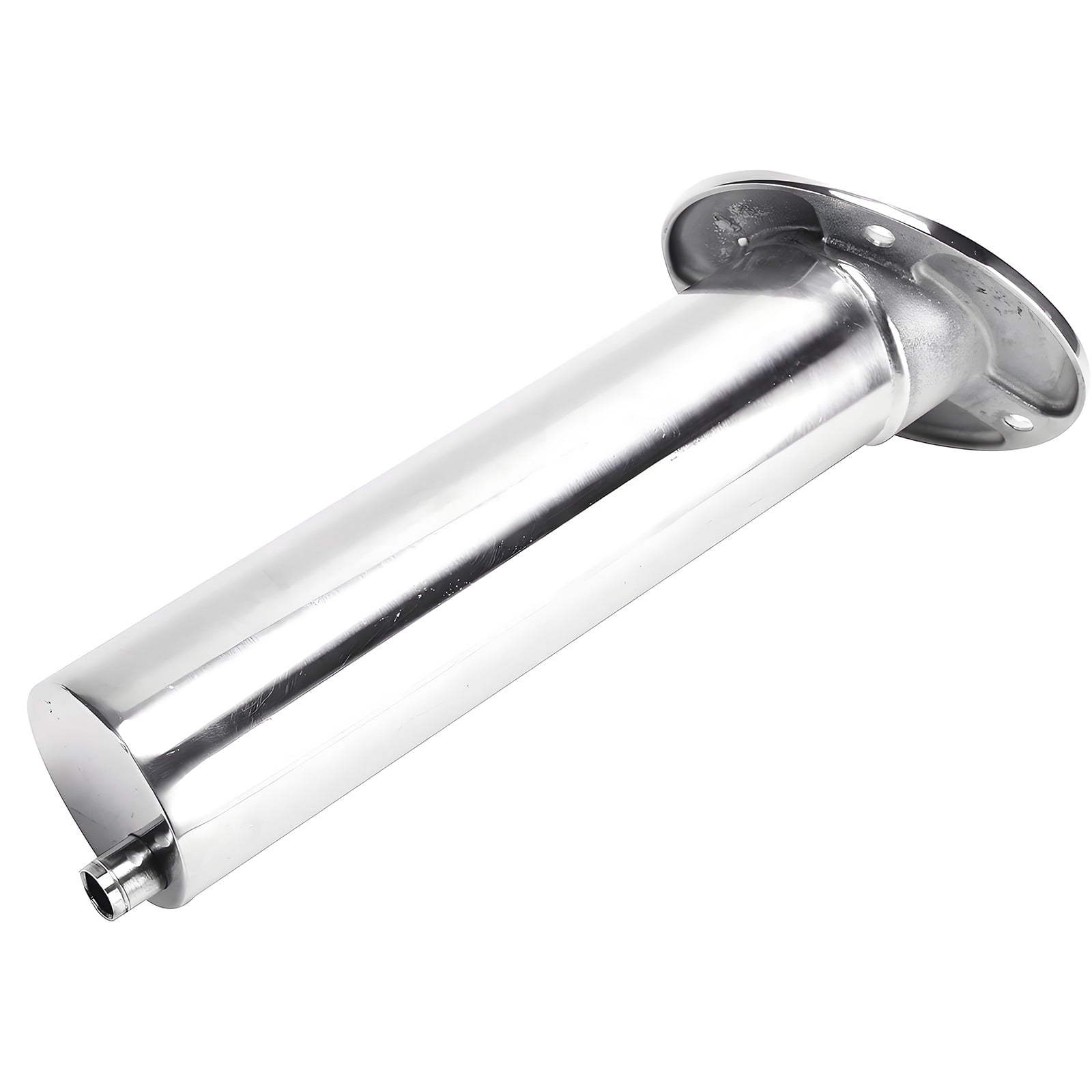 Marine Fishing Rod Rest Metal Mount Tube with Round Base for River and Lake Positioning in Daily Use Routine Duty