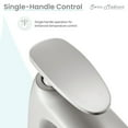thumbnail image 6 of Sublime Single Hole, Single-Handle, High Arc Bathroom Faucet in Brushed Nickel, 6 of 11