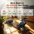 thumbnail image 3 of MERACH Magnetic Rowing Machines 350lbs Weight Capacity, Indoor Foldable with 16 Levels Resistance for Home Workout, 3 of 9