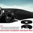 thumbnail image 2 of Para Mini Cooper Hatchback R50 R52 R53 Dashmat Cubierta del tablero Panel de instrumentos Protector solar Almohadilla de aislamiento Alfombrilla del tablero Anti-suciedad, 2 of 5
