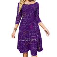thumbnail image 1 of Good Times Ahead - Fun Custom Type Design Back Lacing Backless Dress Women Kawaii Square Collar Dress 6Xl Good Times Fun, 1 of 5