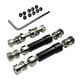 thumbnail image 1 of 2 piezas de ejes de transmisión delanteros y traseros de acero endurecido, eje de transmisión de metal para coche RC negro, 1 of 9
