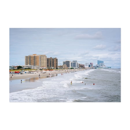 Shoreline - Ventnor City New Jersey Photography Unframed Wall Art Print 5 x 7 inches