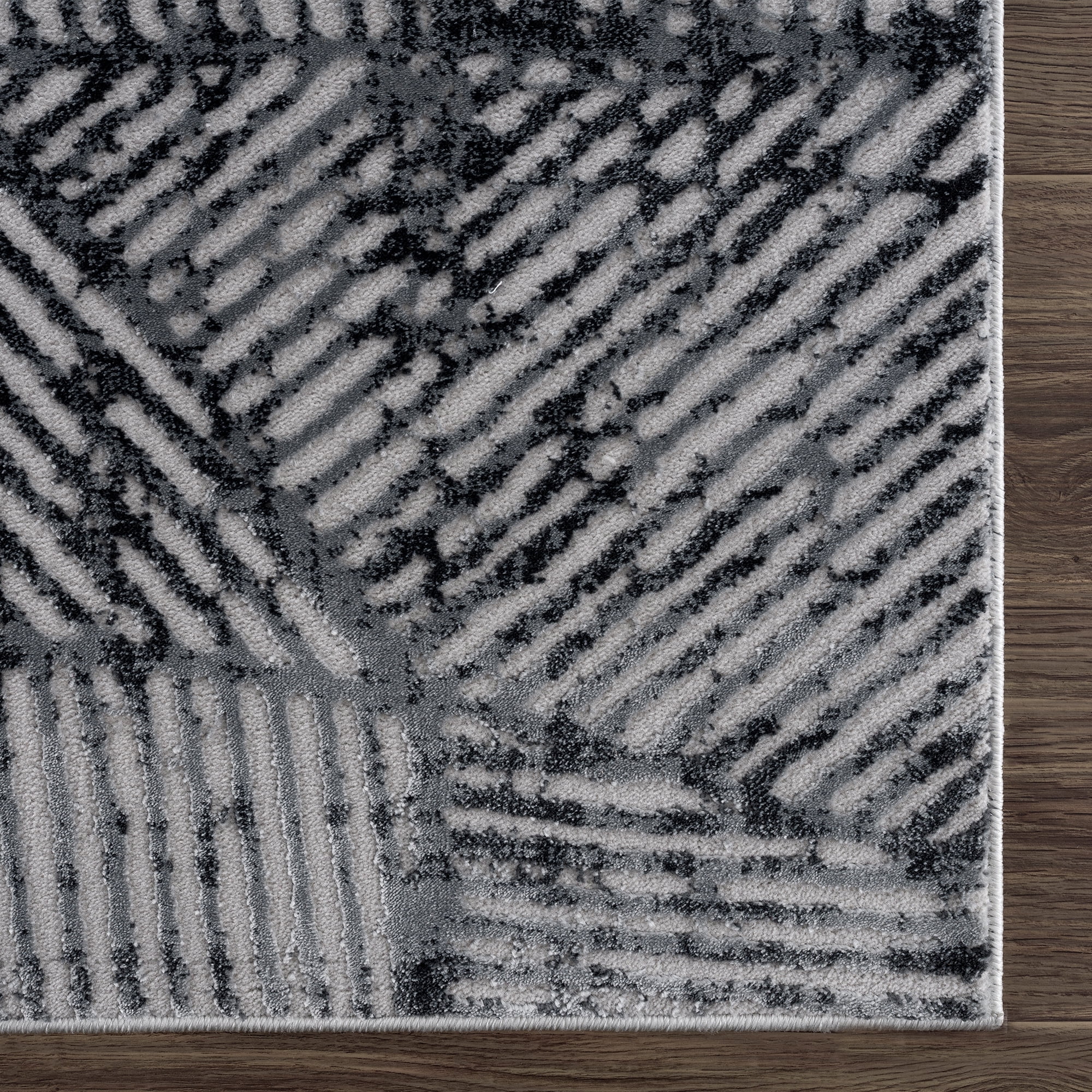 United Weavers Amir Lazar Modern Geometric Area Rug, Grey, 9'8" x 13'2"