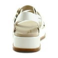 thumbnail image 4 of Naturalizer Zizi Women's Sandals White Faux Leather Size 10 M, 4 of 8