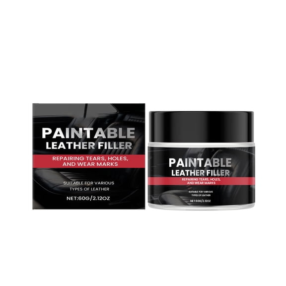 Professional Leather Repair Filler for Cracks and Holes | Fast-Drying, High Adhesion, Soft Finish | Ideal for Sofas, Chairs, Bags, Shoes & More