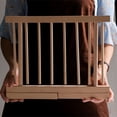 thumbnail image 5 of HomeLife Collapsible Wooden Pasta Drying Rack 8 Arm Foldable Homemade Spaghetti Stand Quickly Set Up Dryer Noodle Hanger Kitchen Gadget, 5 of 13