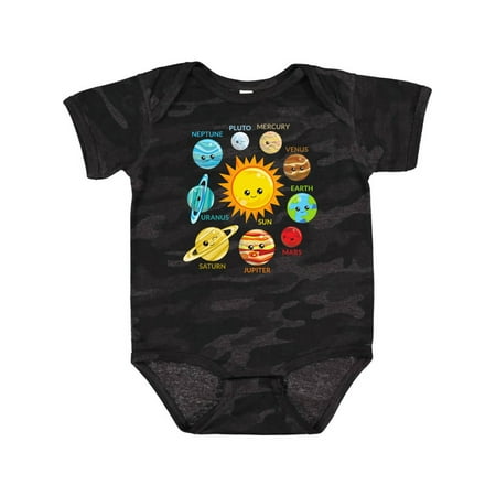 

Inktastic Cute Planets Solar System Space Cosmos Galaxy Gift Baby Boy or Baby Girl Bodysuit