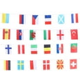thumbnail image 1 of Less Than 5 Desktop Ornament Flag European Cup 24 String Pennant String Banner Flags European Championship Decoration & Hangs, 1 of 9