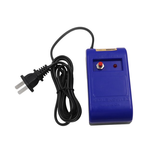 QualitChoice Professional Mechanical Watch Degausser Home Shop Portable Wristwatch Demagnetizer with Indicator Repair Tool Accessory