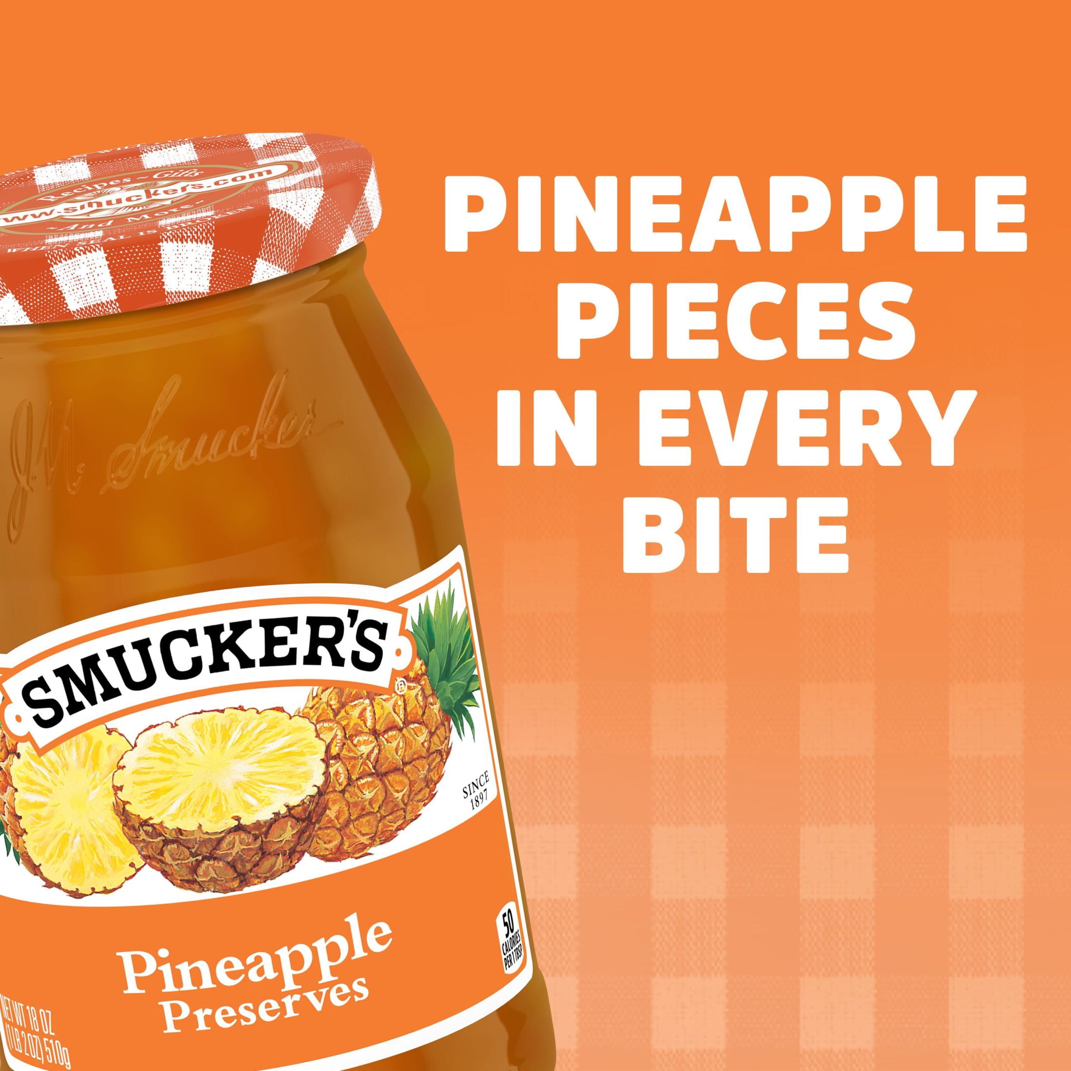 Smucker's Pineapple Preserves, 18 oz