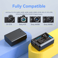 thumbnail image 2 of Azulamar Np-fw50 2x Batería Y Cargador P/ Sony A7 Ii A6100 Xtellar negro, 2 of 3