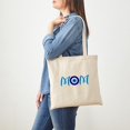 thumbnail image 3 of CafePress - MOM | Evil Eye - Unisex Canvas Tote Bag, Beige, 1-Piece, 3 of 6