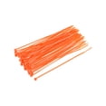 thumbnail image 5 of 150mm x 2.5mm Orange Cable Zip Ties Self-Locking Nylon Tie Wraps 100 Pack, 5 of 5