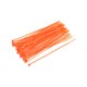 thumbnail image 5 of Bridas de cable autolock de nylon naranjas 150mm x 2.5mm 100 paquetes, 5 of 5