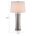 thumbnail image 5 of 29 Inch Table Lamp - Empire Shade - Set of 2 - Glass - Clear Smoke Gray, 5 of 5