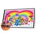thumbnail image 2 of Wdftyju Kit de pintura de diamante 5D Osos de arco iris de dibujos animados Taladro redondo completo Rhinestone DIY Wdftyju 7uv0cm7xk3ch9gh9, 2 of 9