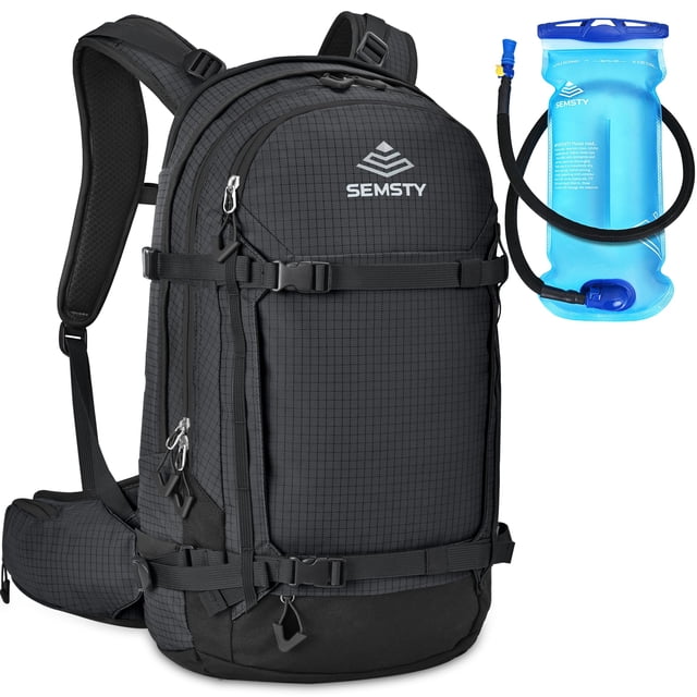 Mochila SEMSTY para esquí y snowboard 25 L con depósito de hidratación de 2 L