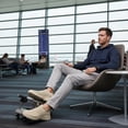 thumbnail image 2 of MeMoride Mens Walking Shoes Lightweight Slip-On Knit Sneakers Breathable Mesh Running Shoes, 2 of 6