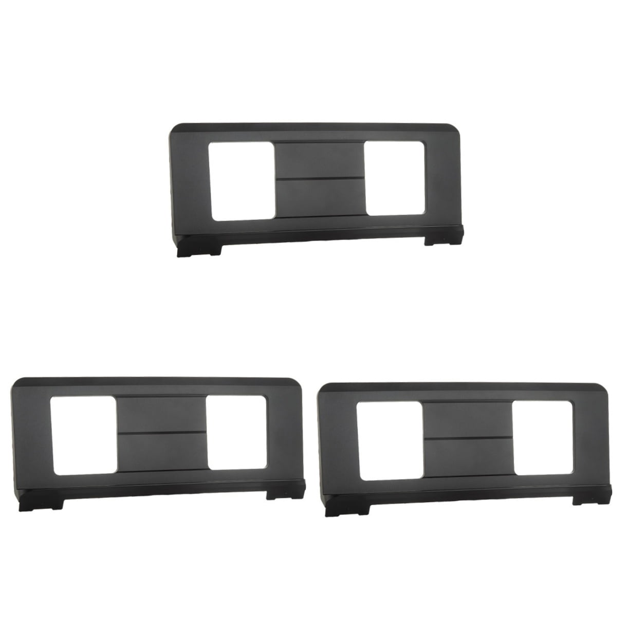 ROMANSENTIAL Black Music Sheet Stand 3Pcs Design Durable Holder