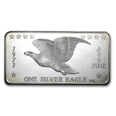 1 oz Silver Bar - Silver Eagles Nest