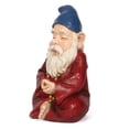 thumbnail image 4 of Figura Hi-Line de regalo con forma de gnomo zen, 38 cm, para interiores y exteriores, 4 of 5