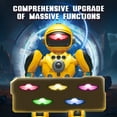 thumbnail image 4 of Remote Control Robot Singing Dancing Programmable with Infrared Gesture,Gifts for Kids Age Group3 -8 (Yellow), 4 of 9