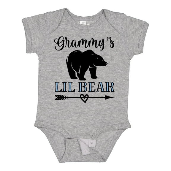 Inktastic Grammy Lil Bear Grandson Boys Baby Bodysuit