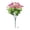 Hot Pink, variant on Beforeyayn Country Style Artificial Green Greens PFinalic Petals,Rustic artificial greenery for DIY wreaths and garlands suitable for craft enthusiasts and florists