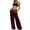 Wine, variant on ManxiVoo Satin Wide Leg Pants for Women Fluid Draping Trousers Effortless Dressy Pants for Evening and Special Occasions L Size Black