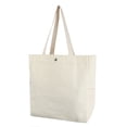thumbnail image 1 of TOPTIE Heavy Canvas Shoulder Bag with Sides Patch Pockets, Large Shoulder Bag for Grocery Shopping, 1 of 7