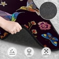 thumbnail image 3 of Honeii Humming Bird Print Car Foot Mat Four-Piece Set - Front & Rear Universal Car Floor Mats for SUVs, Trucks, Sedans, 3 of 7