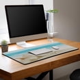 thumbnail image 6 of Office Desk Mat Keyboard Pad, Gaming Mouse Pad Large Desk Pad, The Desk Mat Waterproof Non-Slip Rubber Base, 35.4 X 15.7 inch for Work/Game/Office/Home Seashells, Ocean Seashells Sandy Beach, 6 of 6