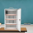 thumbnail image 2 of Miumaeov Aluminum Alloy Cell Phones Storage Cabinet for Cell Phones, Wall-Mounted with a Locked, Can be Carried by Hand (36 Slots), 2 of 10