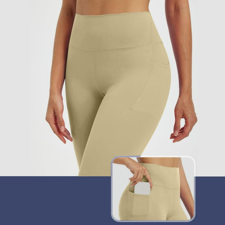 Sakmal Buttery Soft Capri Leggings for Women Scrunch Butt High