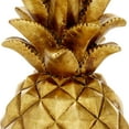 thumbnail image 5 of DecMode Gold Traditional Polystone Pineapple Fruit Sculpture, 6"W x 14"H, 5 of 12