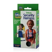 Baby Buddy Deluxe Security Harness with Safety Wrist Leash & Chair Straps for Toddlers, Black