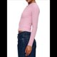 thumbnail image 2 of Suéter Corto Informal de Larga con Cuello Halter, Botones y Abertura Frontal para Mujer Rosa M, 2 of 7