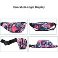 thumbnail image 5 of Fanny Pack Riñonera para Hombres y Mujeres Cinturón Ajustable Riñonera Moda Resistente al Agua Senderismo Riñonera para Viajar Casual Correr Senderismo Ciclismo, 5 of 5