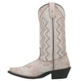 thumbnail image 3 of Laredo Women's Rustic Bone Overlay Western Boot Square Toe - 51169 10 M  US, 3 of 5