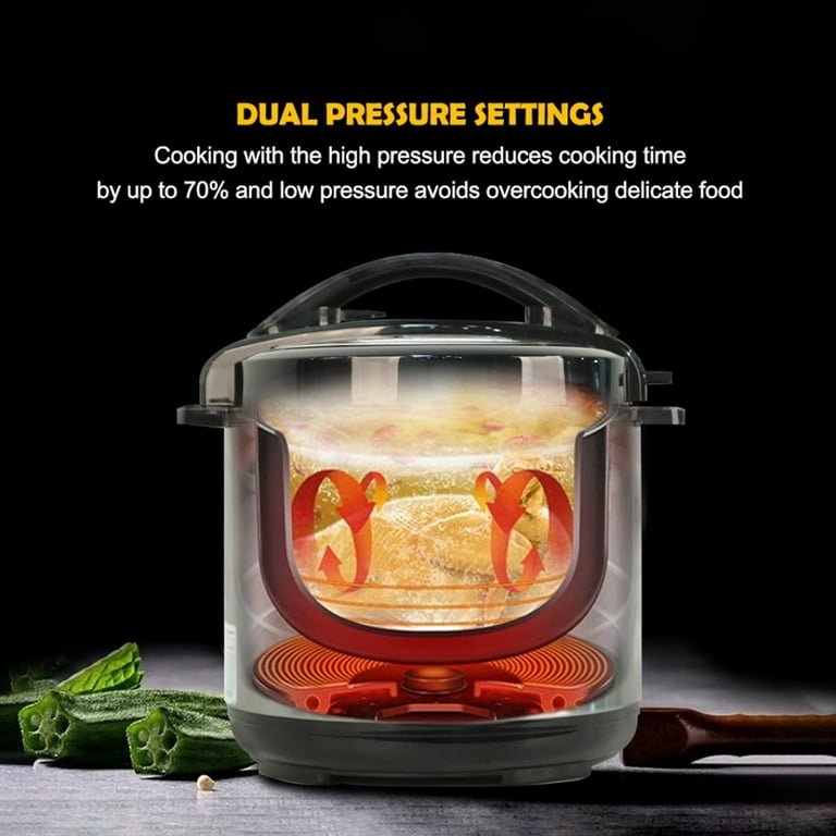 KAPAS Smart Electric Pressure Cooker, Qt 10-in-1 Multi-Use