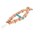 thumbnail image 1 of Bird Chewing Cage Toy, Bite   Corn Cob Toy Safe  For African Gray Parrots, 1 of 8