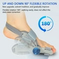 thumbnail image 4 of Bunion Corrector for Women Men Big Toe, Adjustable Knob Bunion Corrector for Bunion Relief, Orthopedic Toe Straightener with Anti-slip Heel Strap and Silicone Pad, 4 of 13