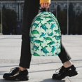 thumbnail image 2 of Disketp Green Sea Turtle Mochila Escolar de 15 Pulgadas, Mochila Ligera para Estudiantes, Viajes y Trabajo, Cómoda y Resistente para el Uso Diario, 2 of 6